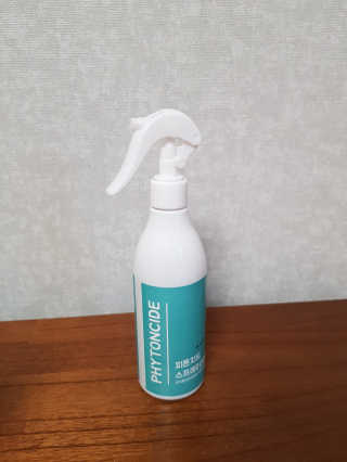 화목한가정 순수니아 피톤치드 스프레이 300ml — 5점을 준 리뷰어가 2019년 3월 올린 사용 사진