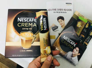 네스카페 코리아 네스카페 크레마 — 5점을 준 리뷰어가 2018년 1월 올린 사용 사진