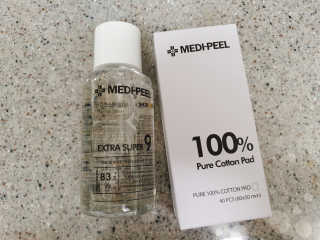 [메디필]엑스트라 슈퍼9 250ml+화장솜40ea — 5점을 준 리뷰어가 2020년 3월 올린 사용 사진