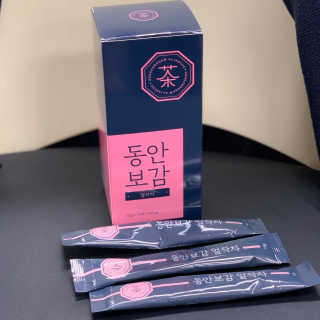 동안보감 얼작차 붓기를 빼주는 동안보감 한방 프리미엄 얼작차 — 4점을 준 리뷰어가 2019년 10월 올린 사용 사진