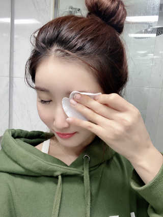 [후르디아] 블루베리 립앤아이 리무버 패드 4개 세트 — 5점을 준 리뷰어가 2020년 3월 올린 사용 사진