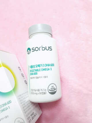 소버스 식물성 오메가3 DHA 600 — 5점을 준 리뷰어가 2020년 1월 올린 사용 사진