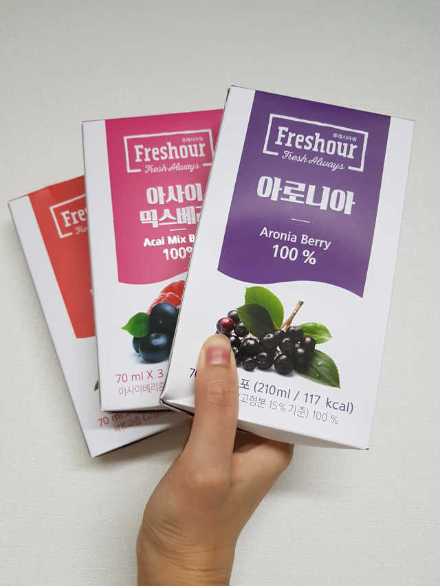 후레시아워 과채주스 3종 9P 리뷰 사진