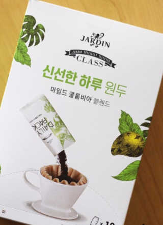 (주)쟈뎅 [쟈뎅] 클래스 신선한 하루 원두+여과지 SET — 3점을 준 리뷰어가 2019년 3월 올린 사용 사진
