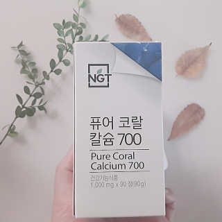 네츄럴굿띵스 퓨어 코랄 칼슘 700 30일분 — 5점을 준 리뷰어가 2018년 10월 올린 사용 사진