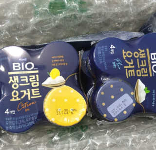[매일 바이오] 생크림요거트 플레인 12개 + 유자 12개 — 5점을 준 리뷰어가 2019년 7월 올린 사용 사진