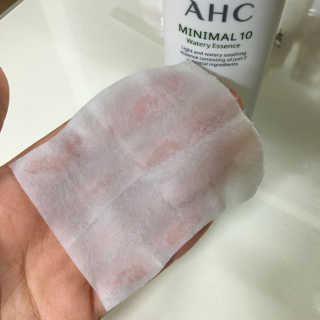 AHC 에이 에이치 씨 미니멀 10 워터리 에센스 — 4점을 준 리뷰어가 2018년 12월 올린 사용 사진