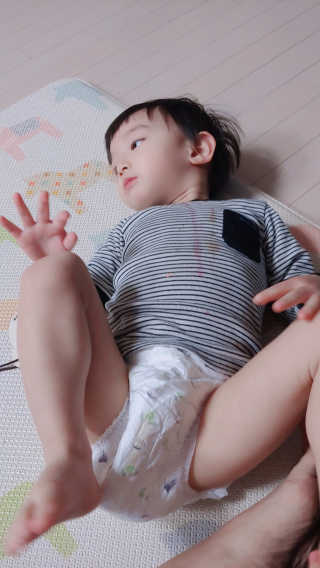 보솜이 리얼코튼 팬티형 — 4점을 준 리뷰어가 2019년 3월 올린 사용 사진