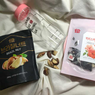 장수농가 브라질너트, 히비스커스 — 4.17점을 준 리뷰어가 2018년 7월 올린 사용 사진