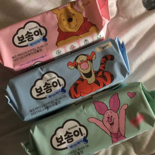 보솜이 아기물티슈 베이비케어 푸에디션 캡 74매 10입 — 4점을 준 리뷰어가 2019년 4월 올린 사용 사진