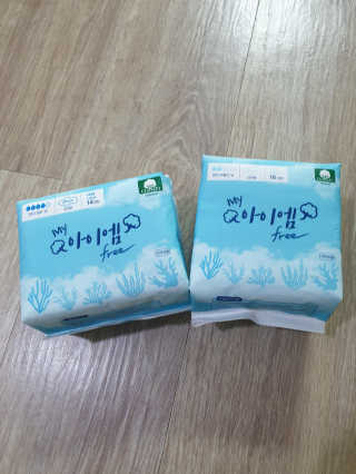 보타메디 마이아이엠 생리대 — 5점을 준 리뷰어가 2018년 11월 올린 사용 사진
