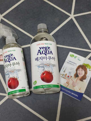 베지아쿠아 475ml + 리필 1000ml 1Set — 5점을 준 리뷰어가 2019년 7월 올린 사용 사진