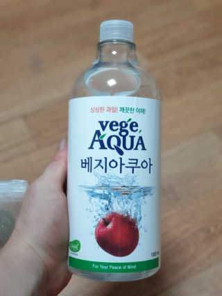 베지아쿠아 475ml + 리필 1000ml 1Set — 5점을 준 리뷰어가 2019년 8월 올린 사용 사진