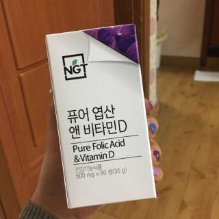 네츄럴굿띵스 퓨어 락토 철분 60일분 — 4.5점을 준 리뷰어가 2018년 2월 올린 사용 사진