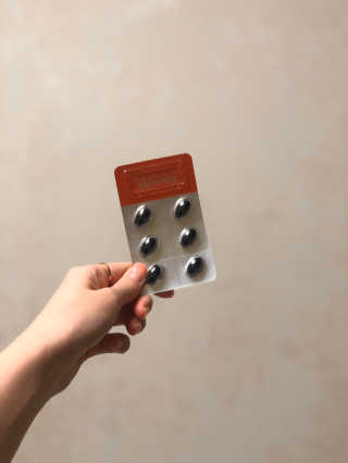 건강한약속 바른 바른 루테인아스타잔틴 — 5점을 준 리뷰어가 2020년 3월 올린 사용 사진