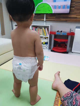 보솜이 리얼코튼 팬티형 — 5점을 준 리뷰어가 2019년 3월 올린 사용 사진