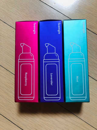 폼글 I foamgle [폼글] 거품가글 50ml 3종 - 민트, 라벤더, 라즈베리 — 5점을 준 리뷰어가 2019년 11월 올린 사용 사진