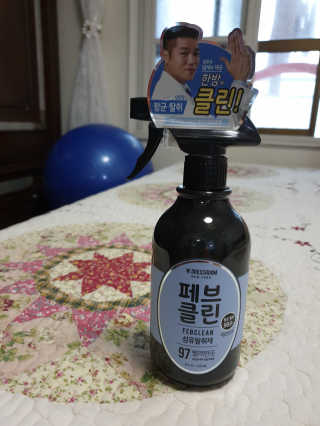 더블유드레스룸 페브클린 500ml — 4.33점을 준 리뷰어가 2018년 8월 올린 사용 사진