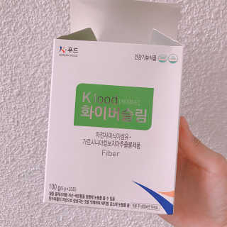 두루원 똥기사의 Kfood 화이버슬림 — 3.67점을 준 리뷰어가 2018년 7월 올린 사용 사진