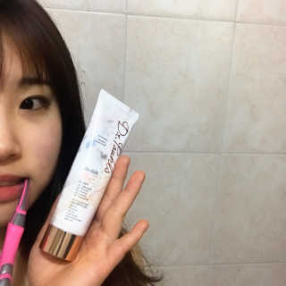 큐어스크립트 닥터폴스 치약 라임만다린향 — 4점을 준 리뷰어가 2018년 4월 올린 사용 사진
