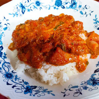 뜰아채유통 춘천닭갈비덮밥소스와 머쉬마루 버섯 — 5점을 준 리뷰어가 2018년 12월 올린 사용 사진
