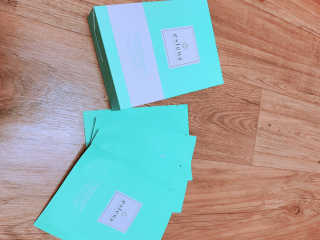 에슬레나 엑스트라 밸런싱 힐링 마스크 10장 — 5점을 준 리뷰어가 2017년 10월 올린 사용 사진