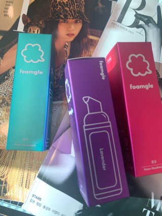 폼글 I foamgle [폼글] 거품가글 50ml 3종 - 민트, 라벤더, 라즈베리 — 4점을 준 리뷰어가 2019년 11월 올린 사용 사진