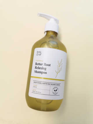 달리프 클로렐라 베러 루트 릴렉싱 샴푸 500ml — 5점을 준 리뷰어가 2020년 2월 올린 사용 사진