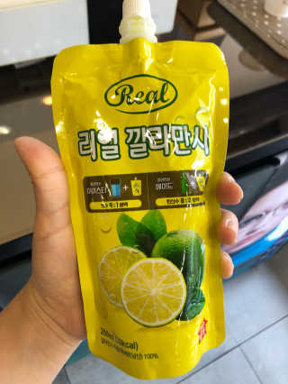 장수농가 리얼깔라만시 — 5점을 준 리뷰어가 2018년 6월 올린 사용 사진