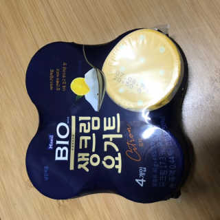 [매일 바이오] 생크림요거트 플레인 12개 + 유자 12개 — 5점을 준 리뷰어가 2019년 7월 올린 사용 사진