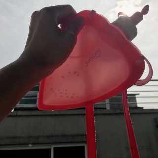 실리만 실리콘 하트 물주머니 250ml WSK 424 — 4.5점을 준 리뷰어가 2018년 3월 올린 사용 사진