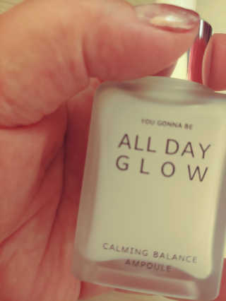 ALL DAY GLOW [올 데이 글로우] 카밍 밸런스 앰플 30ml — 4.5점을 준 리뷰어가 2019년 11월 올린 사용 사진
