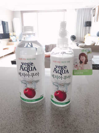 베지아쿠아 475ml + 리필 1000ml 1Set — 5점을 준 리뷰어가 2019년 7월 올린 사용 사진