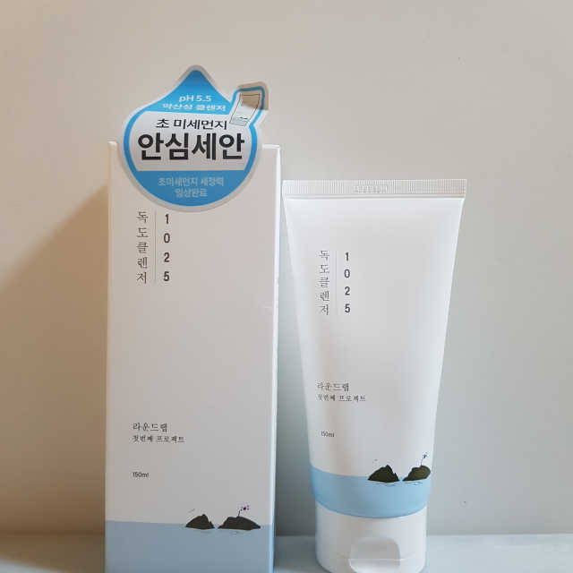 라운드랩 1025 독도 클렌저 150ml 리뷰 사진