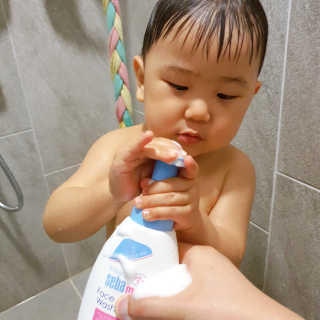 세바메드 베이비 페이스 앤 바디워시 폼 [올인원] — 4점을 준 리뷰어가 2019년 9월 올린 사용 사진