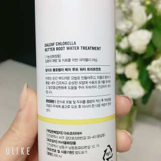 달리프 클로렐라 베러 루트 워터트리트먼트 200ml — 4점을 준 리뷰어가 2019년 4월 올린 사용 사진