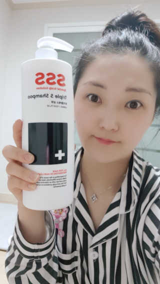나실패밀리 트리플에스 탈모 샴푸 1000ml — 5점을 준 리뷰어가 2019년 4월 올린 사용 사진