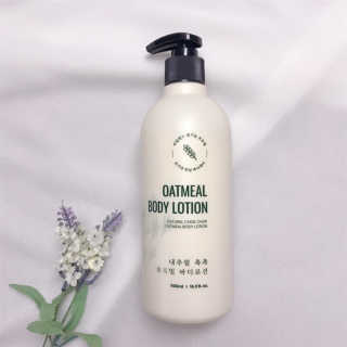 (주)에네스티 내추럴 촉촉  오트밀 바디로션 500ml — 5점을 준 리뷰어가 2019년 11월 올린 사용 사진