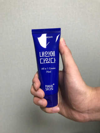 맨즈스킨 파란통 내안에다있다 — 4.5점을 준 리뷰어가 2017년 10월 올린 사용 사진