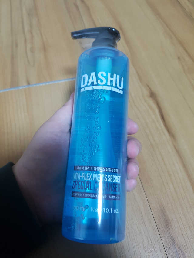 다슈 데일리 비타플렉스 남성 청결제 리뷰 사진