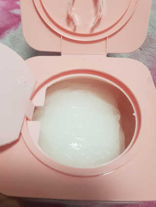 메이베나 1일 1팩 뽑아쓰는 마스크팩 — 3점을 준 리뷰어가 2019년 2월 올린 사용 사진