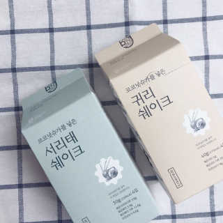 착한습관 귀리쉐이크와 서리태쉐이크 — 5점을 준 리뷰어가 2018년 8월 올린 사용 사진