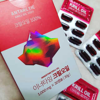 이너블릭 이너타임 크릴오일 — 5점을 준 리뷰어가 2019년 12월 올린 사용 사진