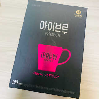 한국맥널티 아이브루 헤이즐넛향 100T — 5점을 준 리뷰어가 2019년 11월 올린 사용 사진