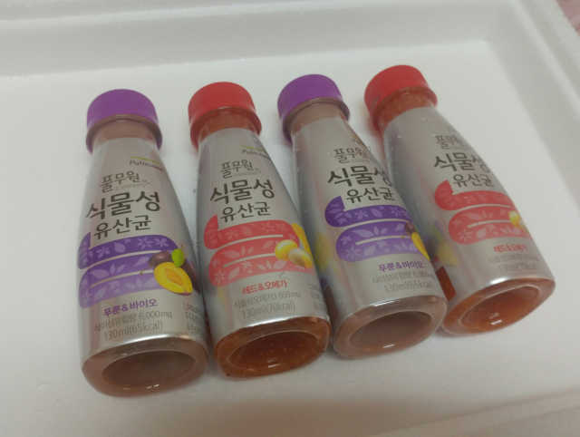 식물성유산균 레드앤오메가 + 푸룬앤바이오 리뷰 사진