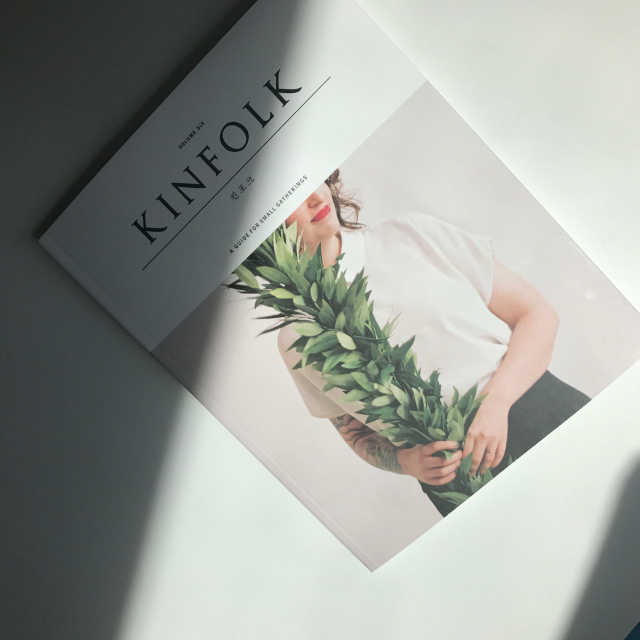 킨포크 KINFOLK Vol.6 리뷰 사진