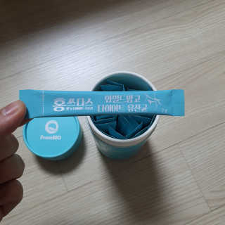홍쓰다스 다이어트유산균, 체지방감소와 장건강개선 — 5점을 준 리뷰어가 2020년 1월 올린 사용 사진