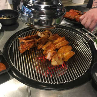 [서울숯불닭갈비] 닭갈비 세트메뉴 — 4.67점을 준 리뷰어가 2018년 8월 올린 사용 사진