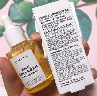 쏘내추럴 실크 콜라겐 글로우 앰플 — 5점을 준 리뷰어가 2019년 8월 올린 사용 사진