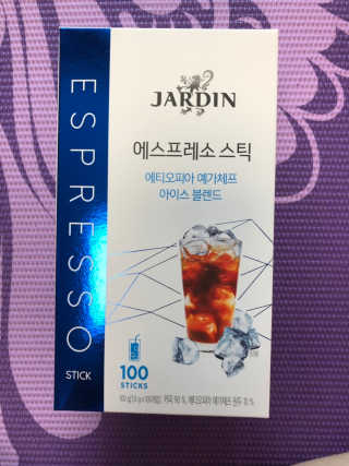 (주)쟈뎅 [쟈뎅] 에스프레소스틱 아이스블렌드 — 4.5점을 준 리뷰어가 2019년 5월 올린 사용 사진